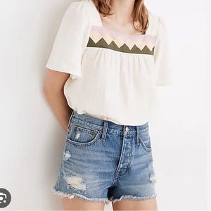 MADEWELL Relaxed Denim Shorts